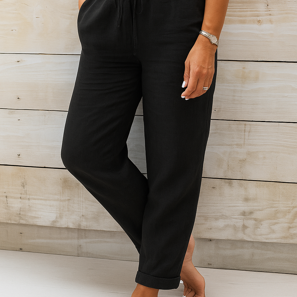 Ladies' Lightweight Linen Pants
