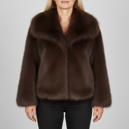 Classic Ladies Short Coat Jacket - Olytrend