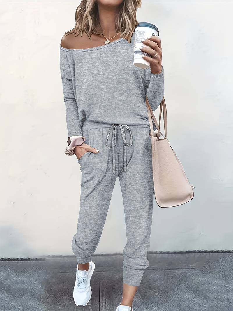 Easy Wear Two Piece Outfit Set - Olytrend