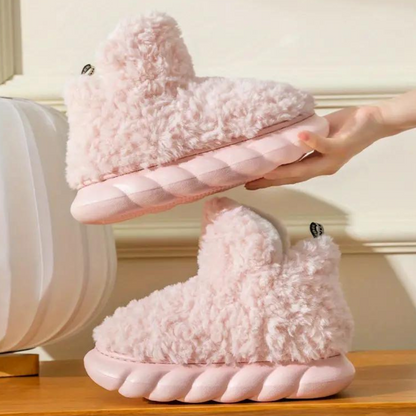 Cozy Fuzzy Slippers for Ladies - Pexav