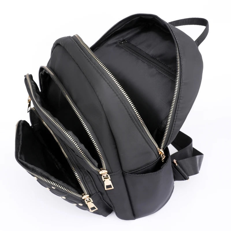 Durable Waterproof Backpack for Women Travel School