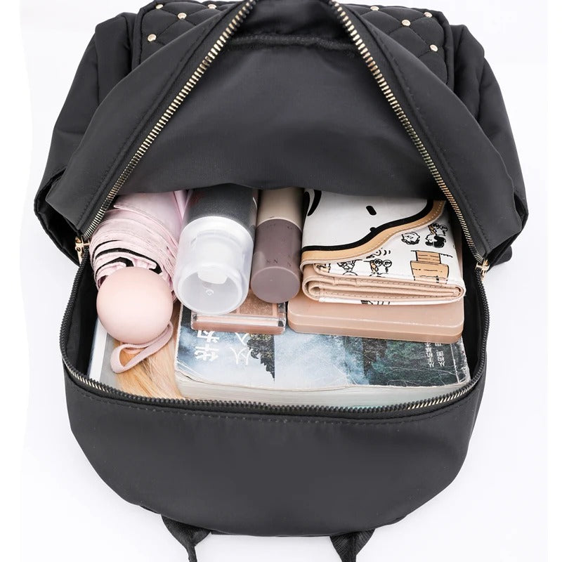 Durable Waterproof Backpack for Women Travel School