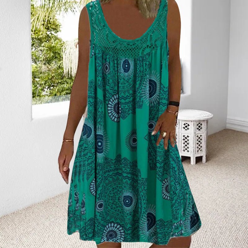 Tropical Seaside Sundress for Women