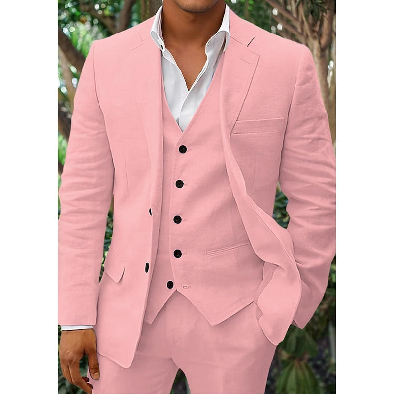 Men's Classic Formal Three Piece Suit