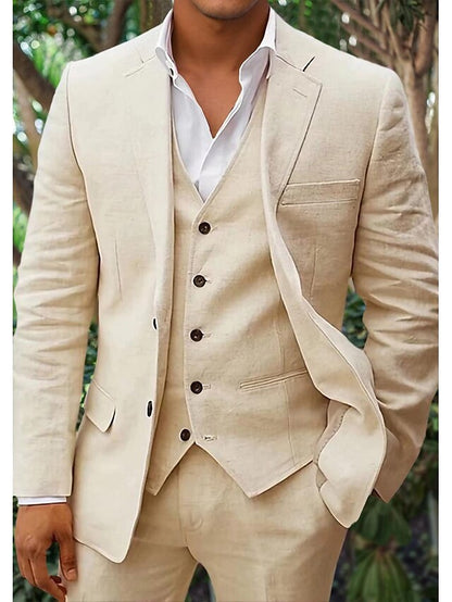 Men's Classic Formal Three Piece Suit