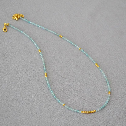 Ocean Whisper Necklace - Mirelle-Nora Luxe