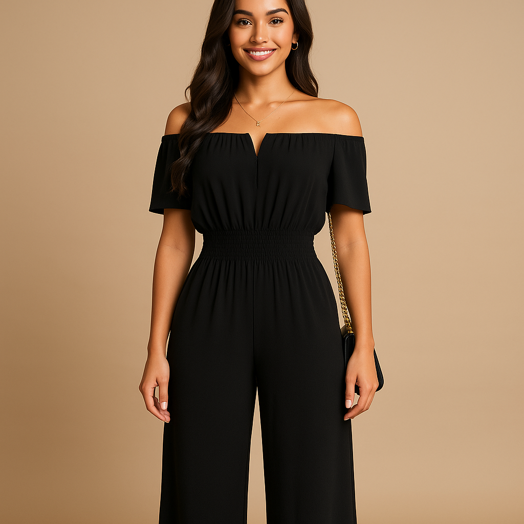 Elegant Ruffled Jumpsuit for Women - Nocini