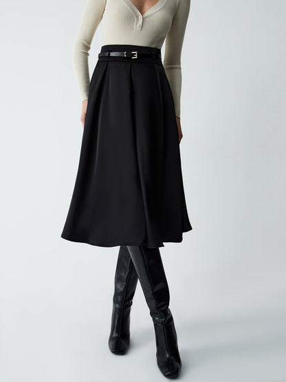 Classic Luxe Waist Skirt