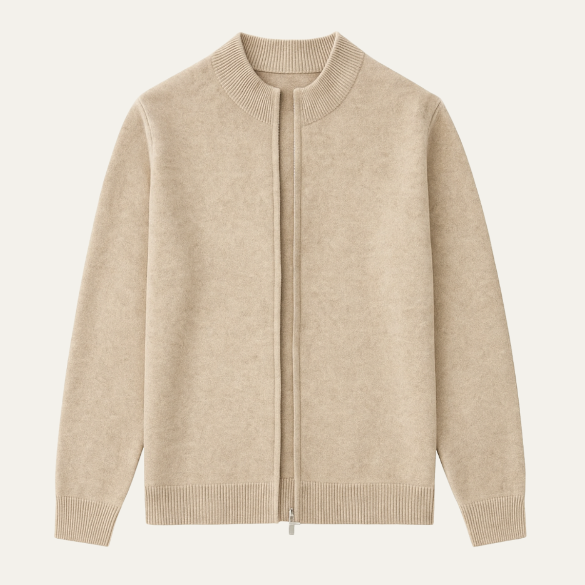 Premium Soft Men's Cashmere Wool Cardigan Sweater - Nocini