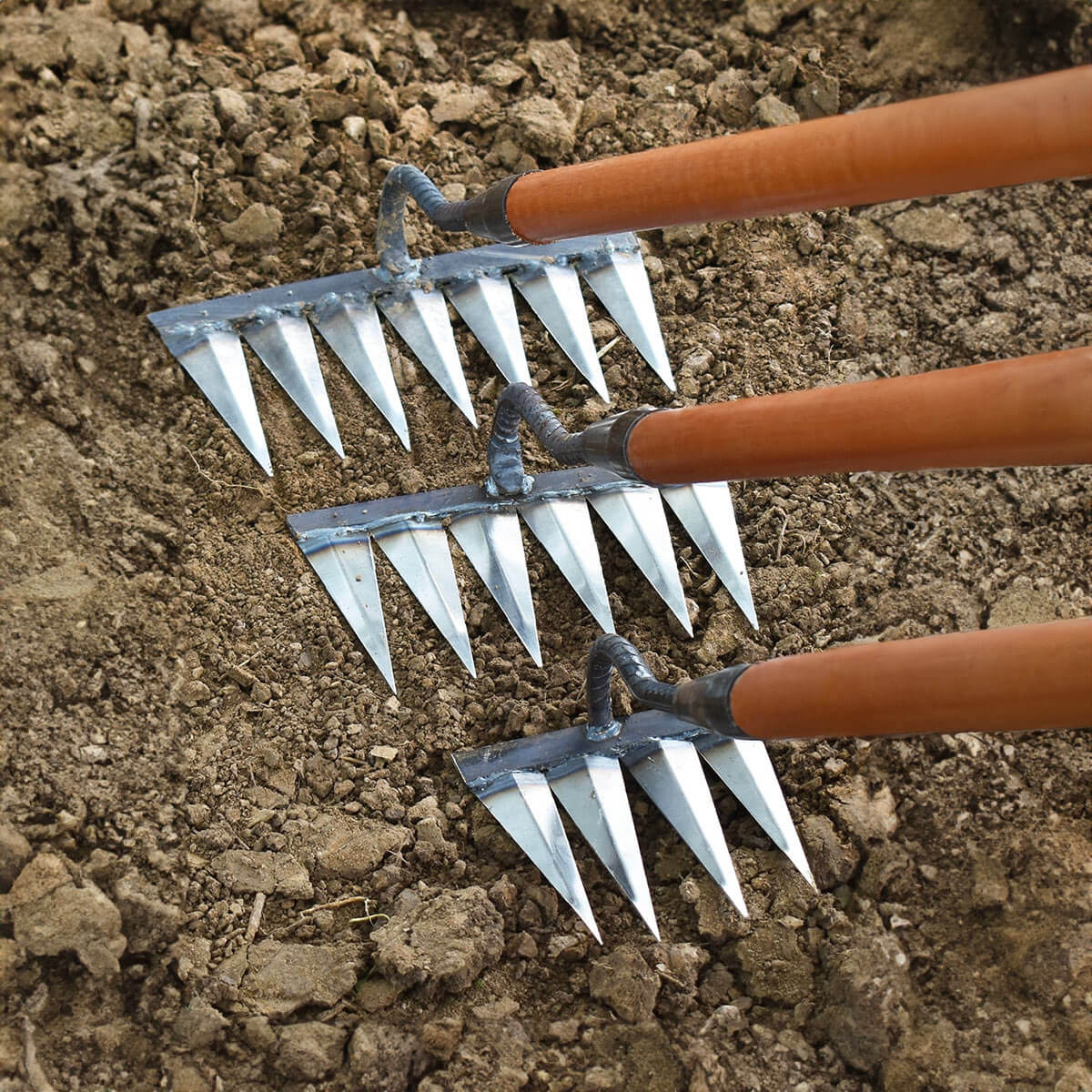 Easy Gardening Weed Rake Tool