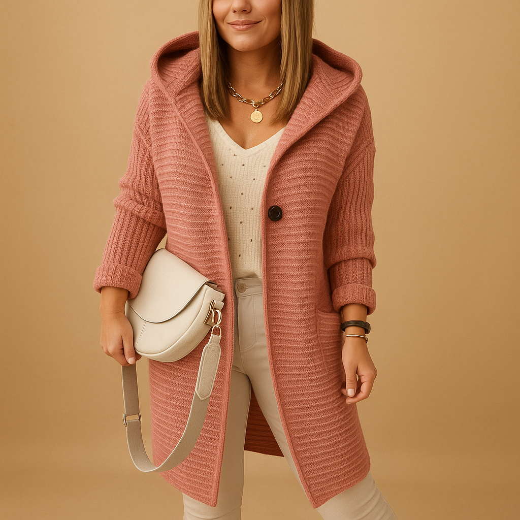 Women's Cozy Open Front Cardigan Vest - Nocini
