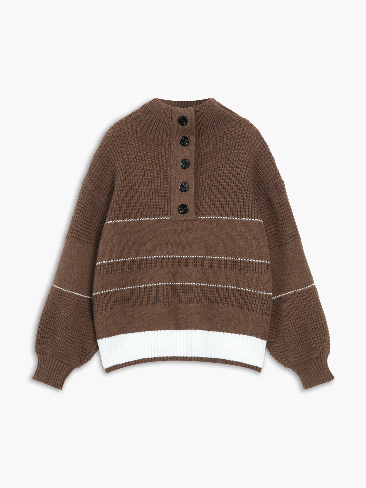 Relaxed Fit Crew Neck Sweater