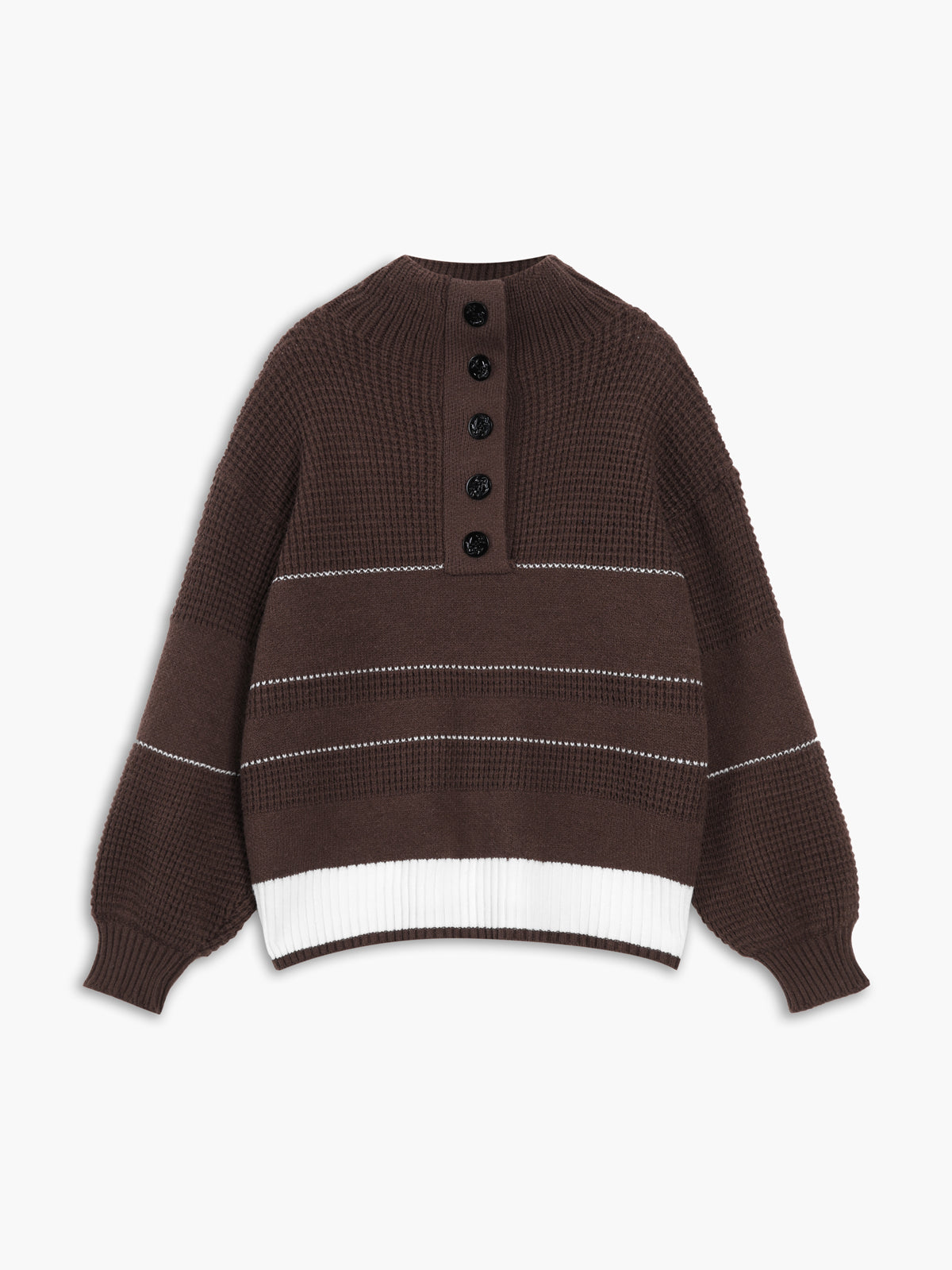 Relaxed Fit Crew Neck Sweater