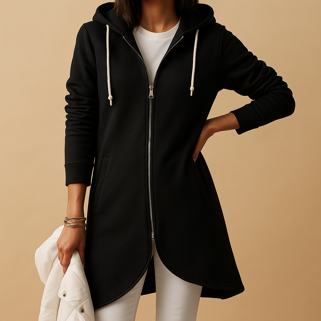 Open knit cardigan for women with minimalist design and breathable fabric, perfect for daily wear, office looks, or casual layering.