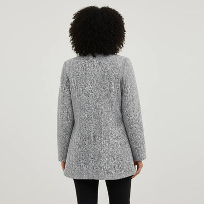 Relaxed Fit Women's Open Jacket Coat