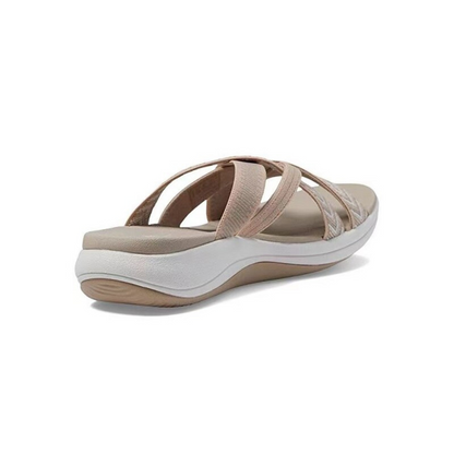 Ortho-Sandals - StrideWell-Black-2.5-Nora Luxe