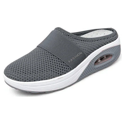 Orthopaedic Air Cushion Shoes - OrthoAir-Dark grey-2-Nora Luxe