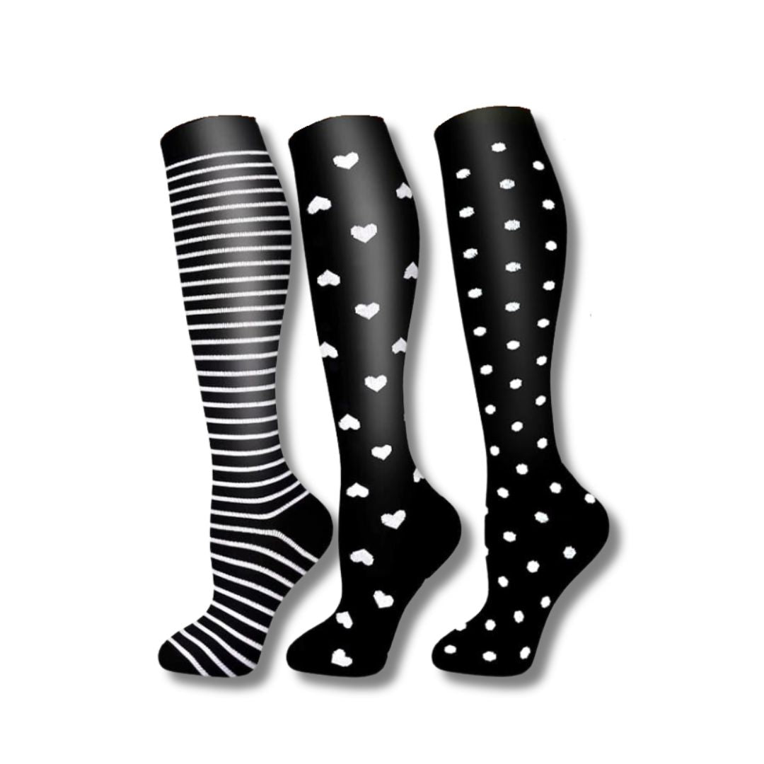 Supportive Women's Compression Socks - VitalEase - Pexav