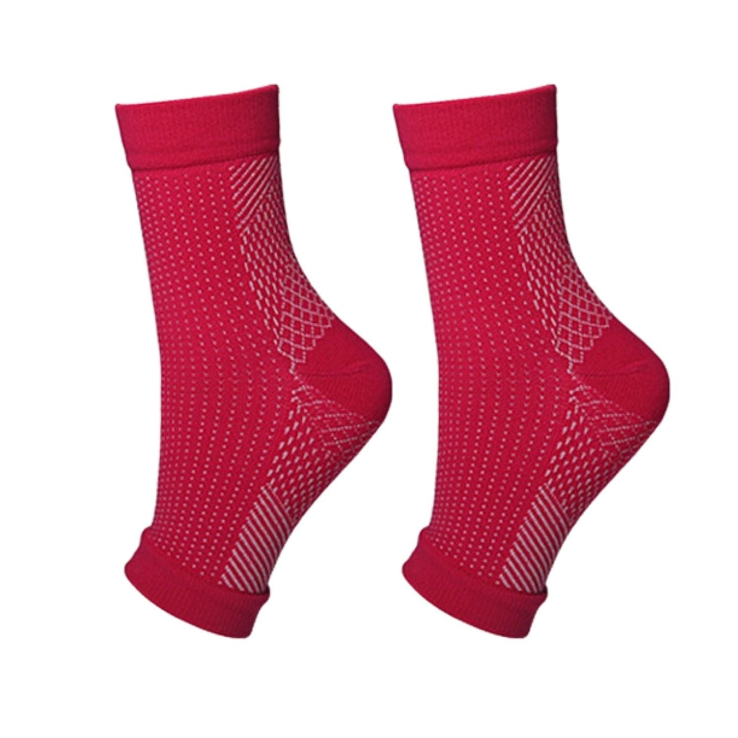 Orthopaedic Compression Socks - RevitaStep-Red-5 – 7.5-1x Pair-Nora Luxe