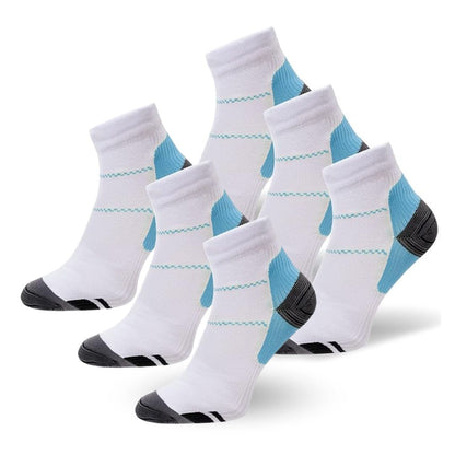 Orthopaedic Compression Socks - SlimSupport PRO 2.0-White (3+3 FREE)-5 – 9 (S/M)-Nora Luxe