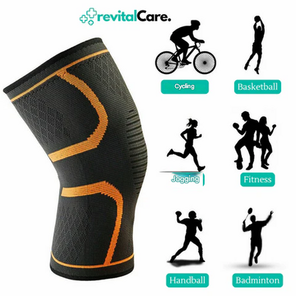 Orthopaedic Knee Brace - FlexiKnee Pro-1 Piece-Moon Grey-S-Nora Luxe