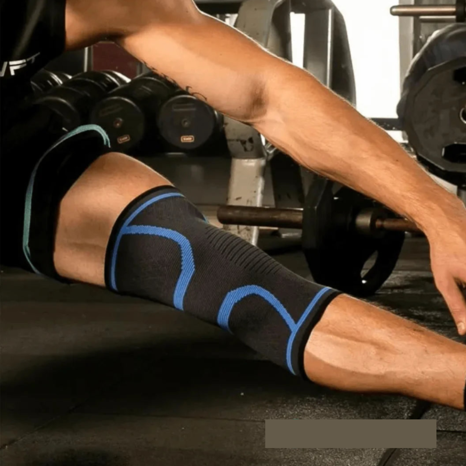 Orthopaedic Knee Brace - FlexiKnee Pro-1 Piece-Moon Grey-S-Nora Luxe
