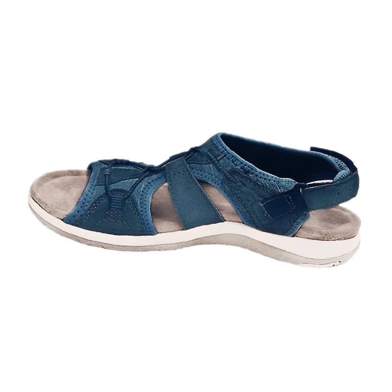 Orthopaedic Ladies Sandals - ComfortTrend-Blue-2.5-Nora Luxe