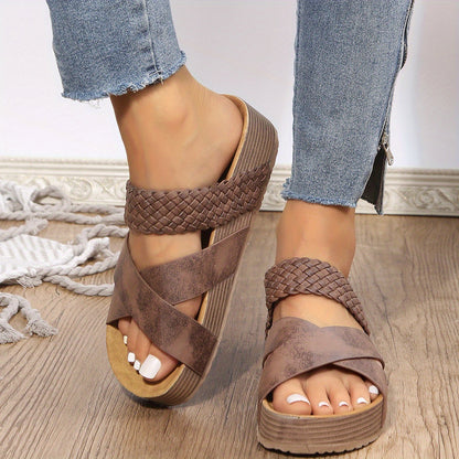 Orthopaedic Ladies Sandals - Sofia-Coffee-5-Nora Luxe