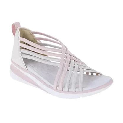 Orthopaedic Ladies Summer Sandals – Liora-Black-4.5-The Livary