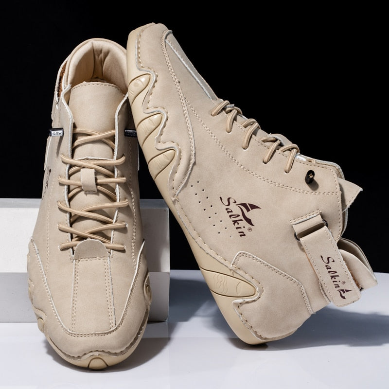 Comfortable Genuine Leather Shoes - Pexav