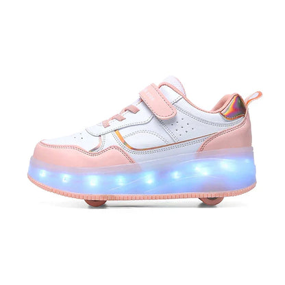 Comfortable LED Rolling Shoes - Pexav