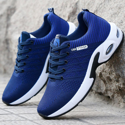 Orthopaedic Men's Sneakers - Oliver-Blue-5.5-Nora Luxe