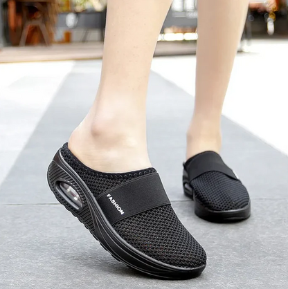 Orthopaedic sandals - Solara-Black-4.5-The Livary