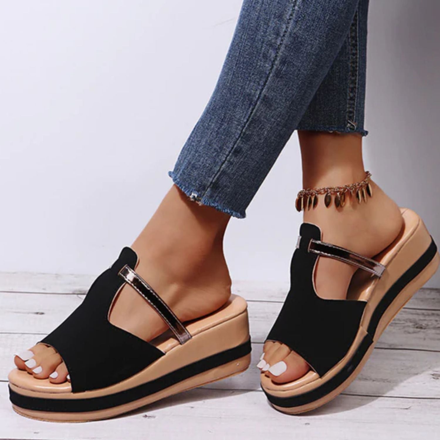 Comfortable Arch Support Sandals - Elevia - Pexav