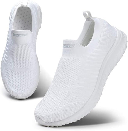 Orthopaedic Slip-On Shoes - VitalStep-White-2.5-Nora Luxe