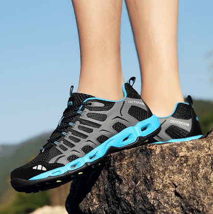 Orthopaedic Unisex Walking Shoes - Finn-Black-3.5-Nora Luxe