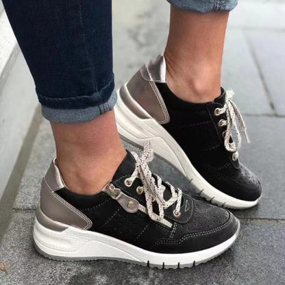 Orthopaedic Walking Shoes - Isabella-Black-4.5-Nora Luxe