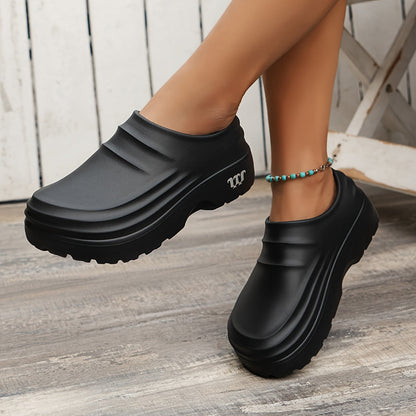 Orthopaedic Waterproof Clogs - AquaStep-Black-4.5-Nora Luxe
