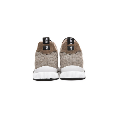 Orthopaedic Wedge Sneakers - Maxim-White-6-Nora Luxe