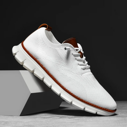 Orthopedic Fly Knitted Shoes | Lightweight & Supportive-7-White-Nora Luxe
