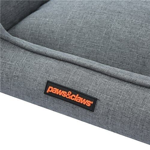 Orthopedic Luxury Dog Bed - PawsomeNest-Light blue-M 23.62 x 19.69 x 7.09 inches-Nora Luxe