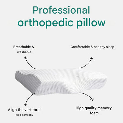 Orthopedic Memory Foam Pillow – Nesto-The Livary