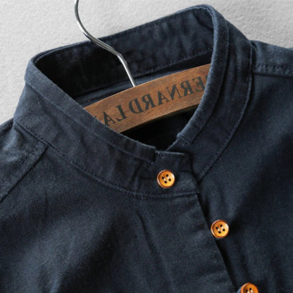 Traditional Asian Men's Dress Shirt