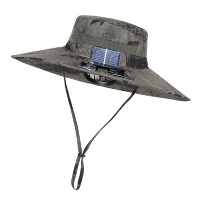 Cooling Summer Sun Hat with Fan - Pexav