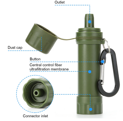 Outdoor Waterfilter – PureTrail 1200-Green-The Livary