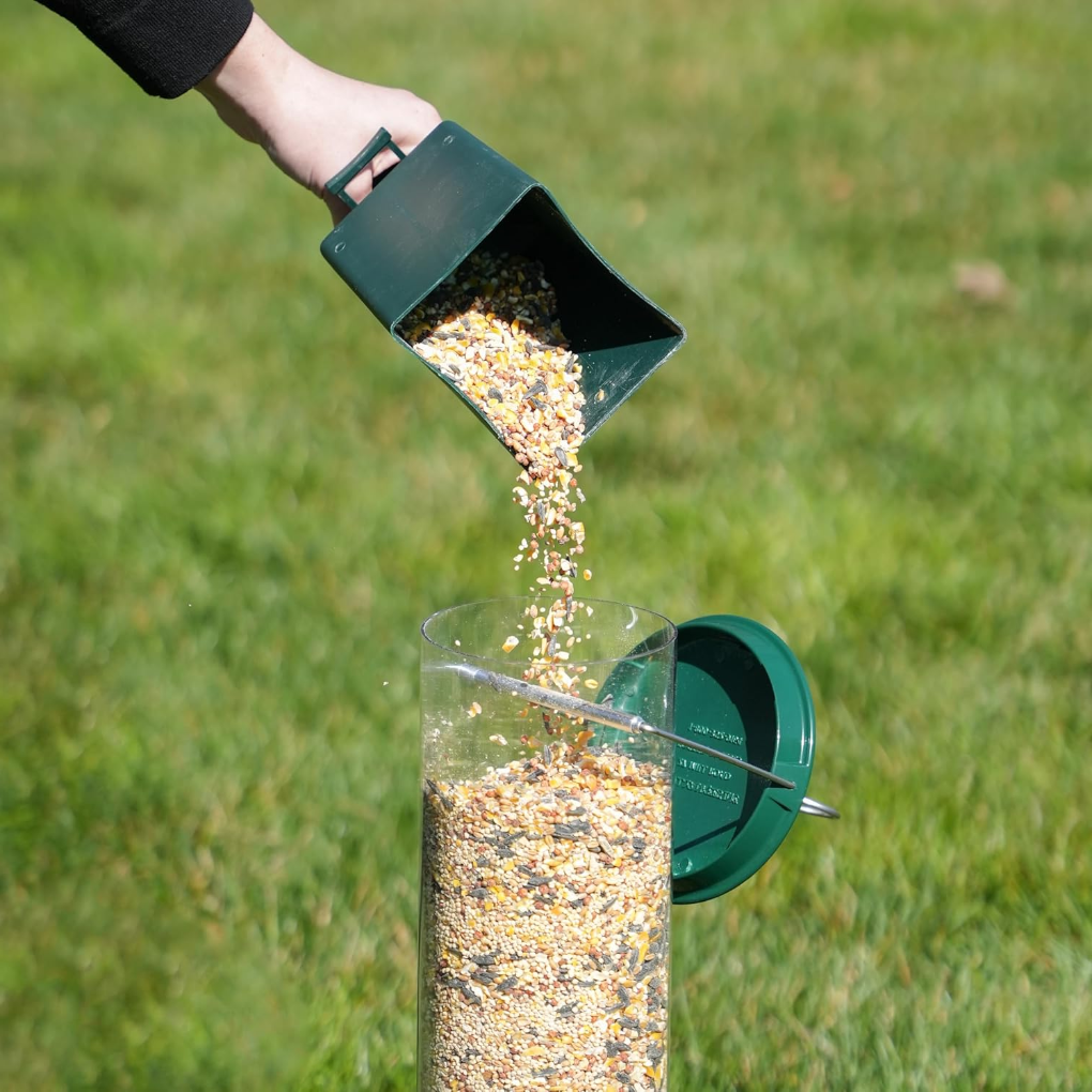 Wild Bird Seed Feeder with Squirrel Guard