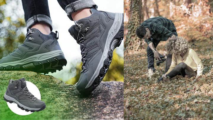 Comfortable Hiking Boots with Arch Support and Cushioning