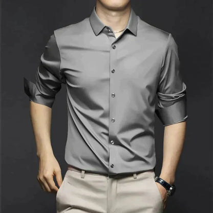 Slim Fit Easy Care Men's Dress Shirt