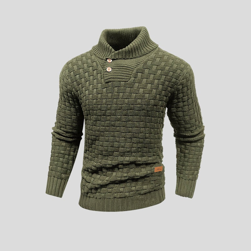 Men's Soft Crew Neck Knitted Sweater
