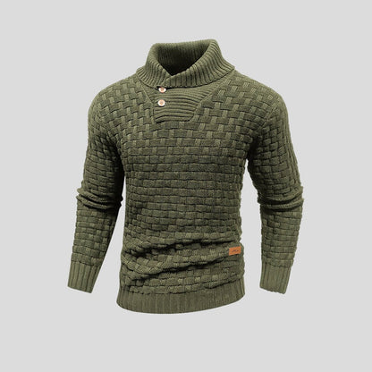 Men's Soft Crew Neck Knitted Sweater